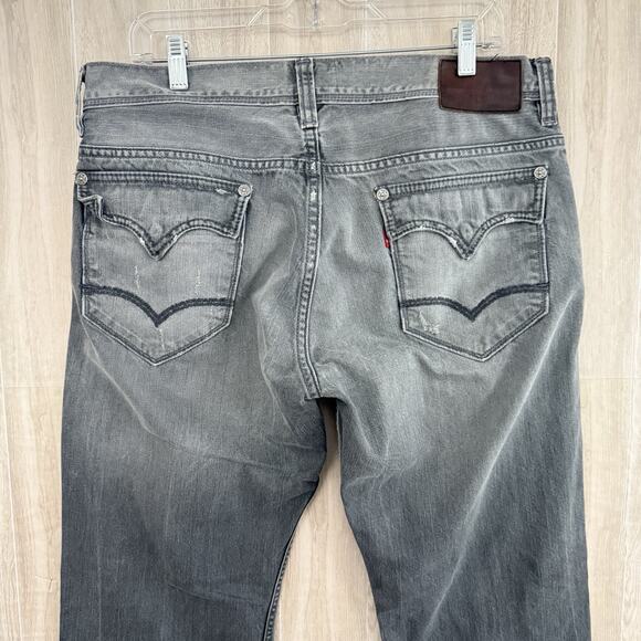 Levi's Limited Edition RED Collection Jeans Mens 36x32 Slim Boot Cut READ - Picture 5 of 16